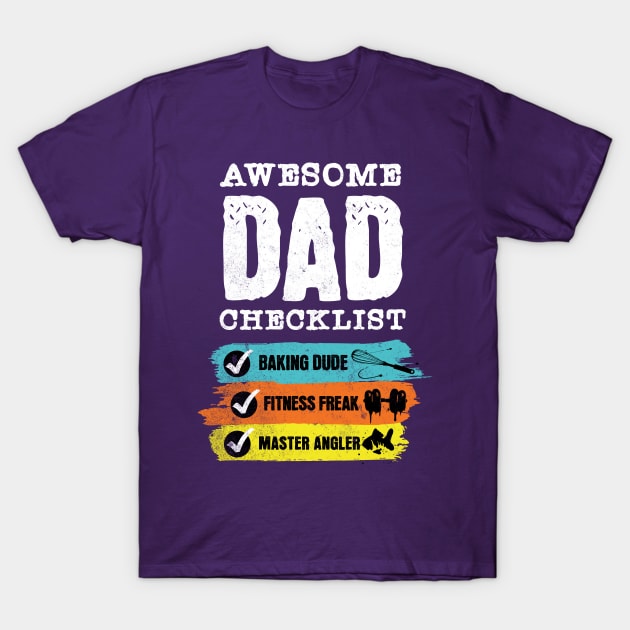 Awesome dad T-Shirt by Nikisha